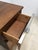 Pair of Walnut Three Drawer Nightstands With Burl Fronts and Silver Accents by National Mt. Airy For Sale - Image 10 of 14