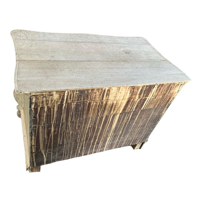 19th Century Bleached Oak Dutch Bombay Chest of Drawers For Sale - Image 14 of 18