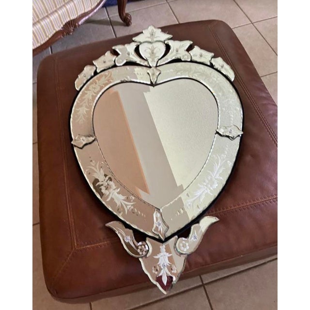 Italian Heart Wall Mirror Chairish