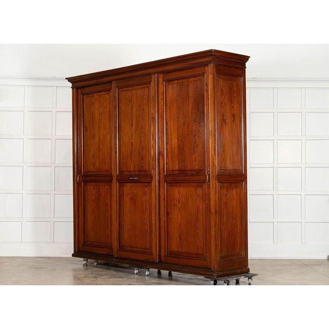 19th Century English Pine Housekeepers Cupboard, 1890 For Sale - Image 4 of 18