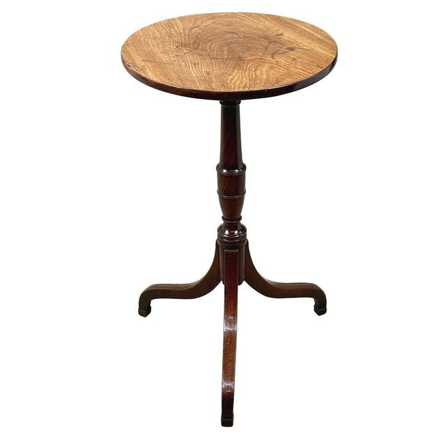 Georgian Mahogany Circular Wine Table, 1780 For Sale - Image 6 of 11