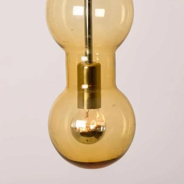 Cascade lamps in a bubble design, model 4309, manufactured by doria. It is suitable especially for high ceilings and...