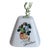 1950s Porcelain Christmas Ornament Bell For Sale