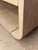 Modern Linen Wrapped Wood and Shellac 2 Drawer Nightstands With Metal Accents by Hooker Furniture Co, Signed a Pair For Sale In Miami - Image 6 of 11