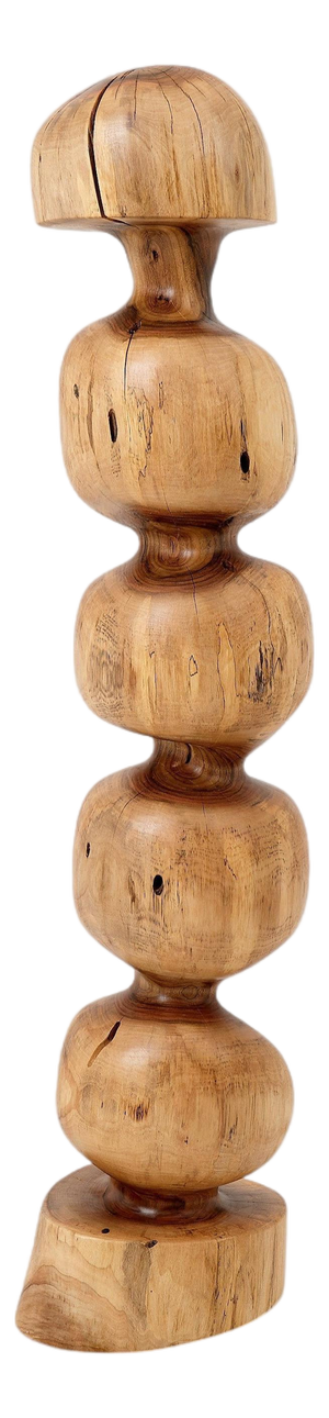 Still Stand Abstract Wood Sculpture by Logniture