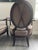 1990s 1990s Barbara Barry X-Frame Oval Back Armchairs- Set of 2 For Sale - Image 5 of 5