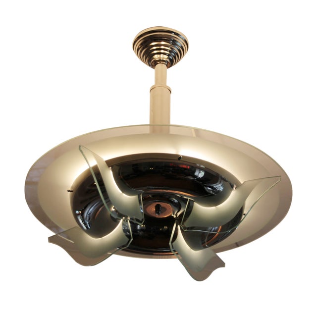 Art Deco Pendant Lamp, 1930s For Sale