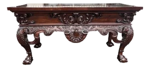 18th Century Irish George II Mahogany Console Table