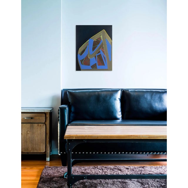 Oil on panel Edition: Unique, Unframed. Ashlynn Browningsrecurring use of grids, networks may recall architectural...