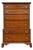 1960s Unique Furniture Makers 6 Drawer Tallboy For Sale