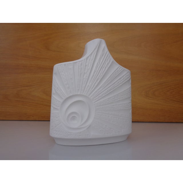 Mid-Century Modern Mid-Century Op Art 1247/2 Vase from Edelstein Bavaria, Germany, 1960s For Sale - Image 3 of 12