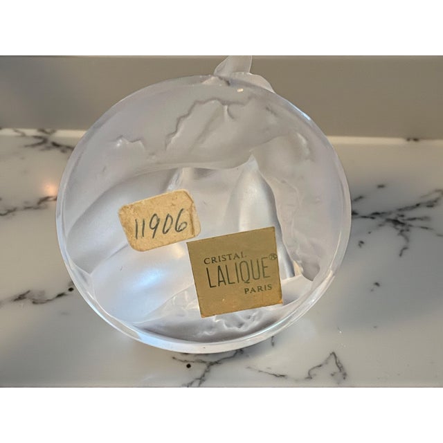 Glass Late 20th Century Lalique France Diana Huntress Crystal Figurine-Art Deco-Mythology-Goddess-Statue For Sale - Image 7 of 7