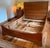 Stickley LaRochelle Queen Sleigh Bed; Solid Cherry; Stickley Marking; Discontinued; Highly Collectible For Sale - Image 11 of 15
