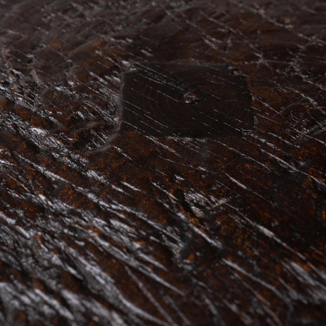 Mid-Century Modern Chinese Mushroom Pedestal Table, C. 1900 For Sale - Image 3 of 5