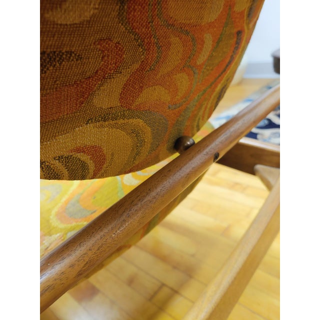 John Stuart Mid 20th Century Finn Juhl Style for John Stuart Dining Chairs, Set of 6 For Sale - Image 4 of 7