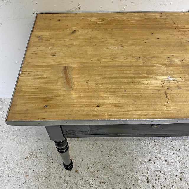 Rustic Console or Worktable, 1950s For Sale - Image 10 of 14