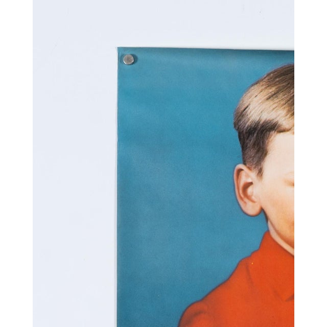 Blue Original GDR Toy Advertising Poster, 1970s For Sale - Image 8 of 9