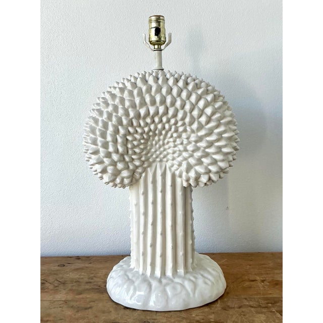 Vintage Boho Cactus Lamp After John Dickinson For Sale - Image 11 of 12