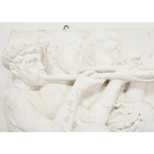 Renaissance Style Plaster Relief Sculpture After Luca Della Robbia For Sale - Image 10 of 18