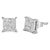 Crafted to captivate, these exquisite stud earrings are a marvel of modern jewelry design, blending the luxurious luster...