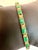 Early 21st Century 9 Carat Emerald Cut Emerald and Diamond Tennis Bracelet 14 Karat Yellow Gold For Sale - Image 5 of 18