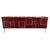 Italian Four-Door Sideboard in Burgundy Glass and Brass from Justfurnituress SRL For Sale - Image 10 of 10