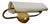 Vintage Wall Lamp in Brass and Steel by Bertil Brisborg for Nordiska Kompaniet, Sweden, 1950s For Sale