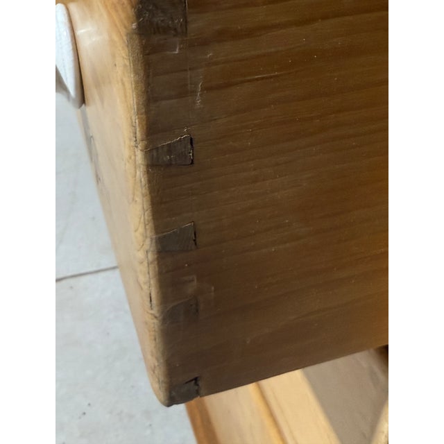 Antique Pine Three Drawers - Chest of Drawers From England For Sale - Image 18 of 18