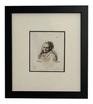 Late 18th Century Rembrandt Etching #27, by Francesco Novelli
