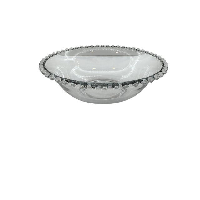 Mid-Century Modern Mid 20th Century Imperial Glass Candlewick Bowl For Sale - Image 3 of 10