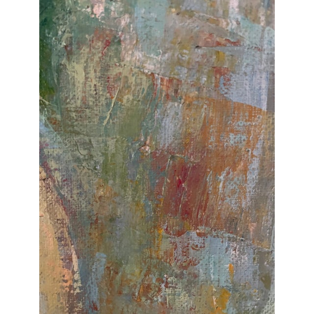 1967 Original Framed Painting of Vibrant Flowers by Jane Schoepflin For Sale - Image 9 of 11