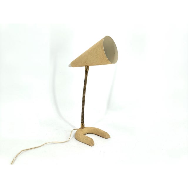 Metal Mid-Century Modern Italian Table Lamp, 1960s For Sale - Image 7 of 9