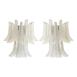 Murano Glass Wall Sconces by Simoeng, Set of 2 For Sale