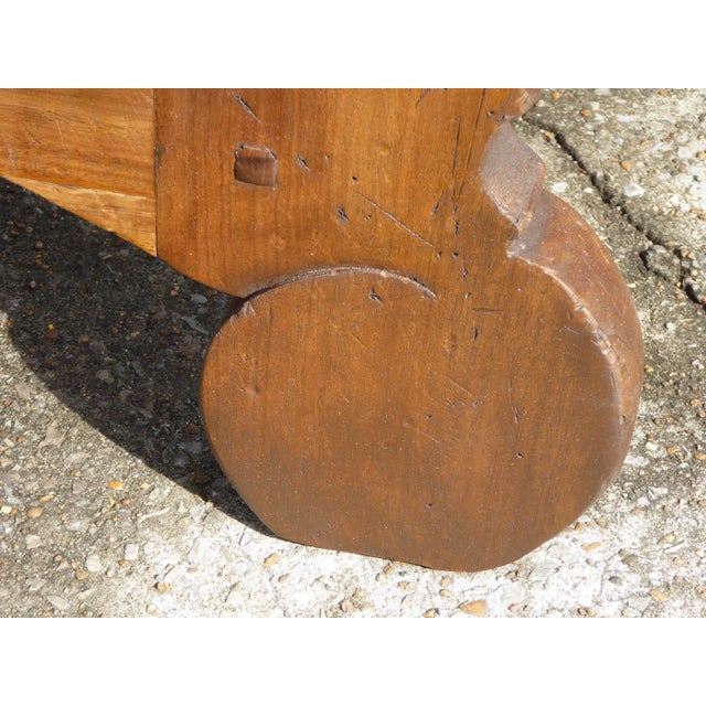 Wood Early Bold Walnut Table For Sale - Image 7 of 8