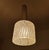 Mid-Century Modern Vintage Brutalist Glass Pendant Lights from Kalmar, 1970s, Set of 3 For Sale - Image 3 of 16