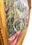 Large Impressionist Garden Landscape Oil Painting in Ornate Gilt Frame by P. M. Overton For Sale In Raleigh - Image 6 of 14