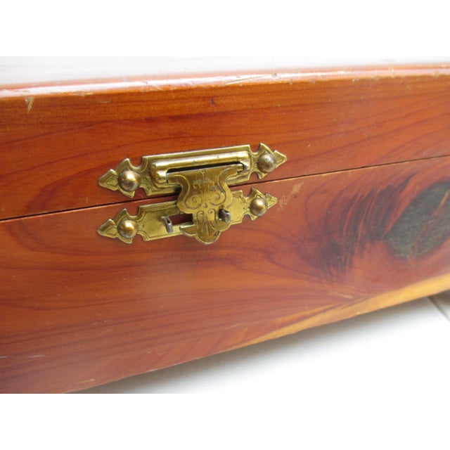 Art Deco Pine Jewelry Casket For Sale - Image 4 of 8