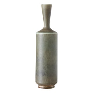 Tall Stoneware Vase by Berndt Friberg For Sale