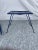 1980s Woodard Salterini Attributed Wrought Iron Patio Balcony Rocking Rocker Chair Small Accent Table For Sale - Image 5 of 10