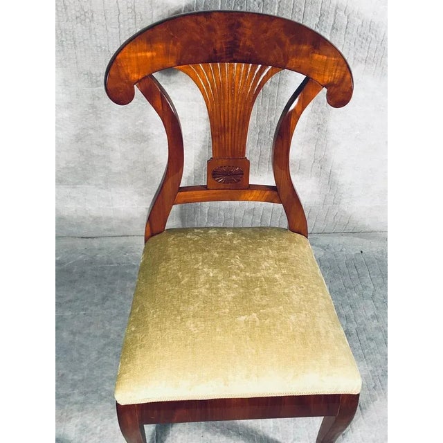 Biedermeier Chairs, 1820s, Set of 6 For Sale - Image 6 of 7