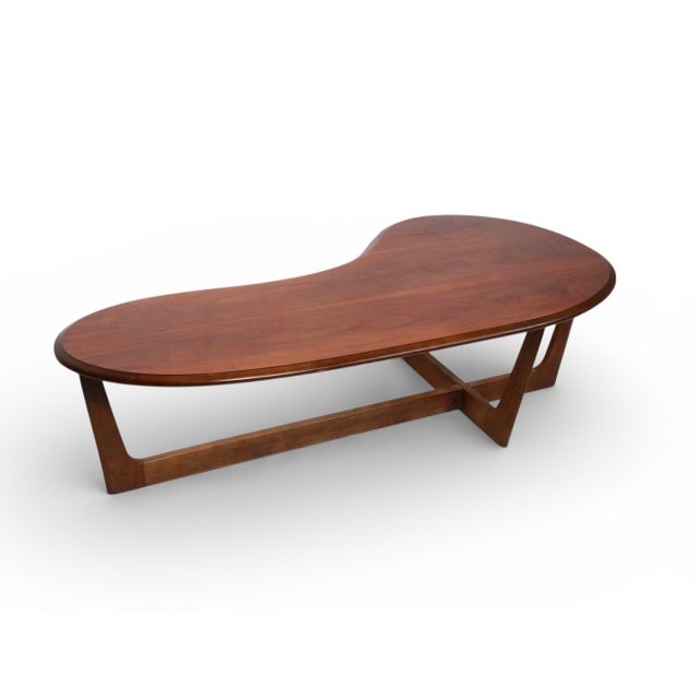 Mid Century Amoeba Form Coffee Table For Sale In New York - Image 6 of 13