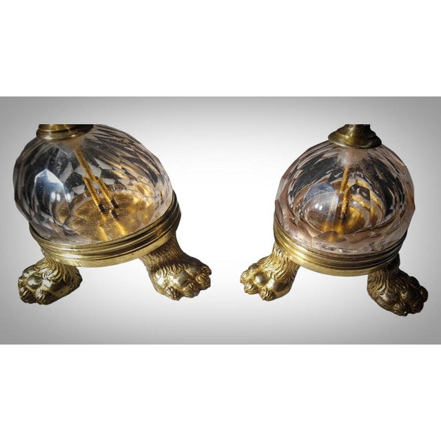 Crystal Candlesticks, 1650s, Set of 2 For Sale - Image 4 of 15