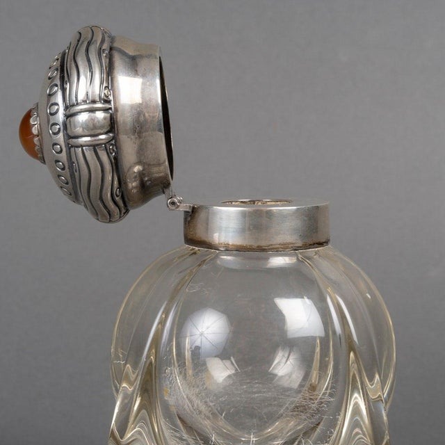 1920s Art Nouveau Inkwell, Denmark, 1920 For Sale - Image 5 of 7