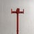 Vintage Red Stained Pine Wood Coat Hanger, 1970s For Sale - Image 9 of 12