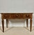 French Louis XVI Style Walnut Writing Desk with Leather Top, 1920 For Sale - Image 4 of 10