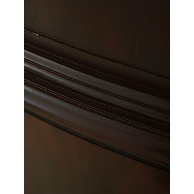 Thomasville 2 Door Mahogany Bedroom Armoire Chest For Sale - Image 10 of 18