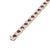 Contemporary Platinum Engraved Ruby Bracelet For Sale - Image 3 of 3