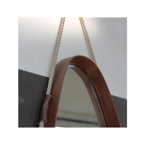 1950s Oval Wall Mirror, 1950s For Sale - Image 5 of 10