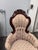 American Furniture Galleries Victorian Rococo Revival Gentleman’s + Lady’s Parlor Chairs, 1970s For Sale - Image 10 of 13