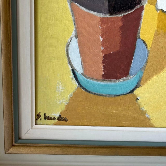 Sven Linder, Lily, 1970s, Oil on Canvas, Framed For Sale - Image 13 of 15